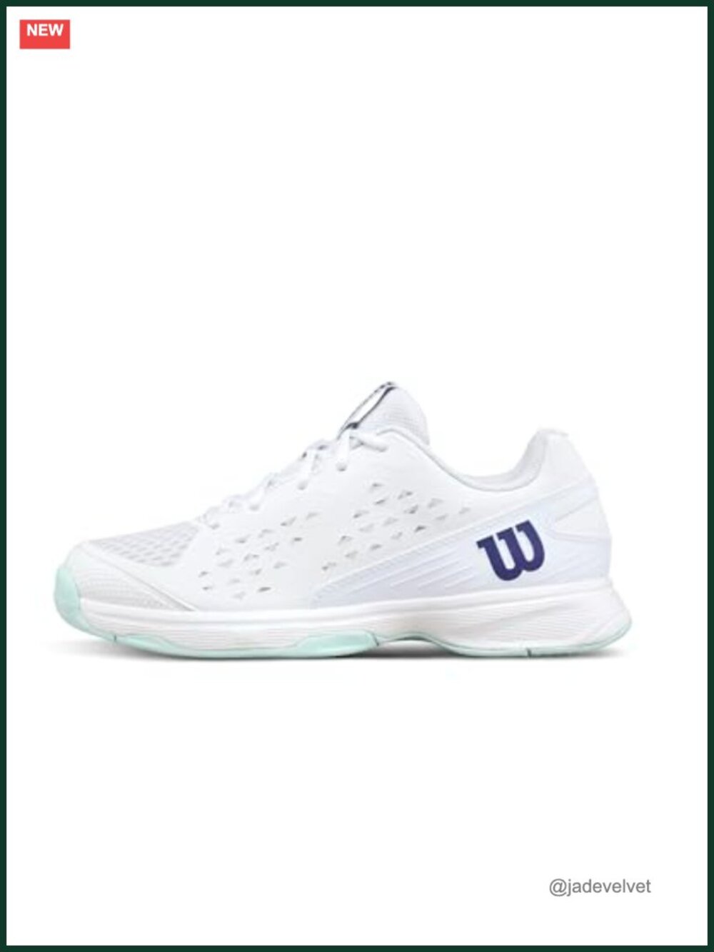 Junior Tennis Shoe Lace-Up Durable Athletic Sneaker